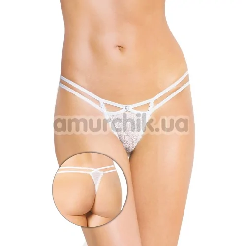 Трусики-стринги G-String (модель 2450), белые