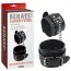 Наручники Behave! Luxury Fetish Be Good Wrist Cuffs, черные - Фото №3