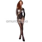 Комбинезон Passion Free Your Senses BS107, черный - Фото №1