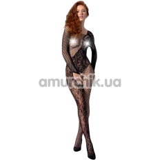 Комбинезон Passion Free Your Senses BS107, черный - Фото №1