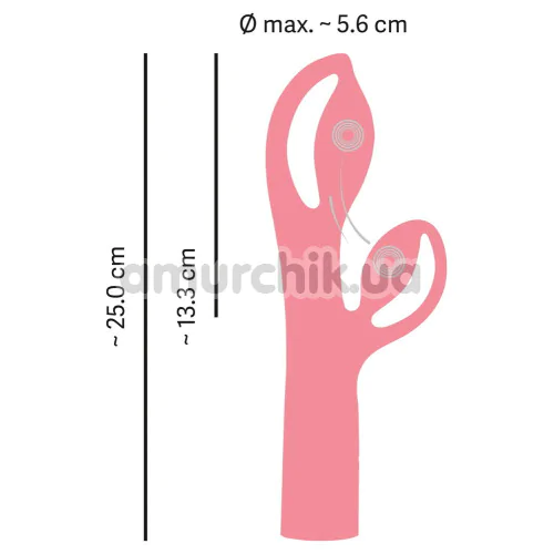 Вібратор Fabulous Vibrator Selection, рожевий