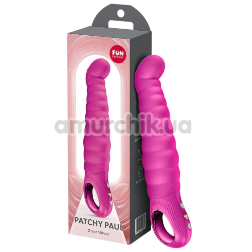 Вибратор Fun Factory Patchy Paul, ярко-розовый
