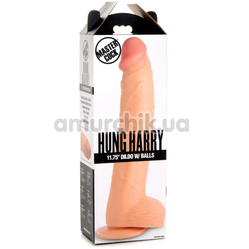 Фалоімітатор Master Cock Hung Harry 11.75, тілесний