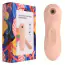 Симулятор орального секса для женщин Electric Sucking Massager 2.0, телесный - Фото №10