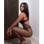 Комбинезон Leg Avenue Crochet Footless Lowback Body, черный - Фото №7