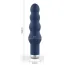 Вібратор Mai Attraction Pleasure Toys Silver Edition Bubbles, синій - Фото №3