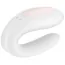 Вібратор Satisfyer Double Joy Partner Vibrator, білий - Фото №3