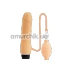 Вибратор Inflate A Vibe The Contour, телесный - Фото №1