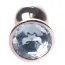 Анальна пробка з прозорим кристалом Exclusivity Jewellery RedGold Plug, золота - Фото №3
