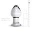 Анальна пробка Gildo Handmade Glass Buttplug No.26, прозора - Фото №3