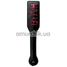 Шлепалка Easy Toys Spanking Paddle Bitch, черная - Фото №1