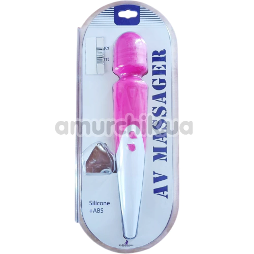 Универсальный вибромассажер Ningbo aiLe AV Massager, розовый