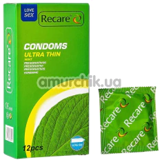 Recare Ultra Thin Mint - м'ята, 12 шт - Фото №1