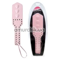 Шлепалка Grrl Toyz Pink Play Heart Paddle, розовая - Фото №1