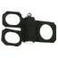 Віброкільце Silicone Lovers Gear Ball Spreader Enhance, чорне - Фото №3