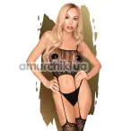 Комбинезон Penthouse Lingerie Sex Dealer 4005065, черный - Фото №1