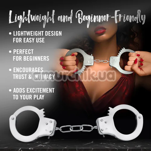 Наручники Temptasia Beginner Cuffs, срібні