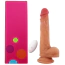 Вібратор з поштовхами і ротацией Thrusting Dildo, тілесний - Фото №6