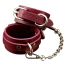 Фиксаторы для рук Roomfun Leather Handcuffs, бордовые - Фото №1