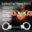 Наручники Temptasia Beginner Cuffs, срібні - Фото №9