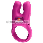 Виброкольцо для члена Fun Factory NOS, розовое - Фото №1