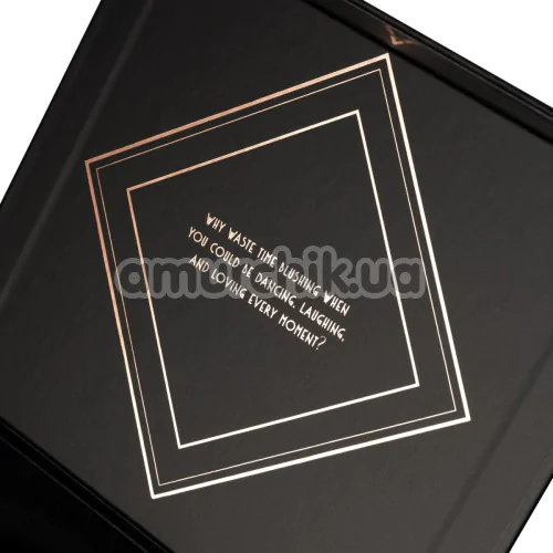 Вібратор Rosy Gold Nouveau Remote Control Couple Vibrator, чорний