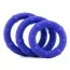 Набір ерекційних кілець Posh Silicone Love Rings, 3 шт., фіолетовий - Фото №1