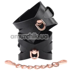 Фиксаторы для рук Sex & Mischief Brat Handcuffs, черные - Фото №1