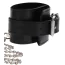 Ошейник с фиксаторами для рук Taboom Heavy Collar and Wrist Cuffs, черный - Фото №4