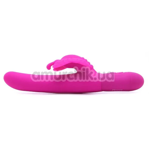 Вибратор Posh 10-Function Silicone Fluttering Butterfly, розовый