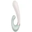 Вибратор с подогревом Satisfyer Heat Wave, розово-бирюзовый - Фото №5