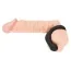 Эрекционное кольцо со стимулятором простаты Black Velvets Cock Ring, черное - Фото №7