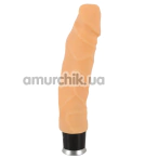 Вибратор Nature Skin Big Vibe, телесный - Фото №1