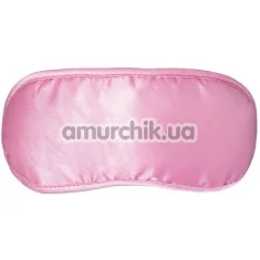 Маска на очі sLash Satin Love Mask, рожева - Фото №1