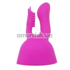 Насадка на універсальний масажер Lesparty Rabbit Butterfly, рожева - Фото №1
