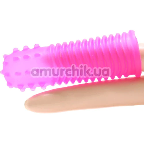 Набор насадок на палец Intimate Play Finger Tingler, розовый