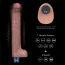 Вибратор Lovetoy Real Softee 10.5 Platinum Silicone, коричневый - Фото №12