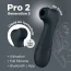 Симулятор орального секса для женщин Satisfyer Pro 2 Generation 3 Connect App, черный - Фото №7