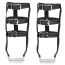 Гартеры для ног со шпорами Liebe Seele High Heel Ankle Harness, черно-серебряные - Фото №2