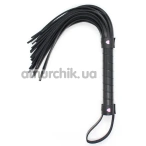 Флоггер DS Fetish Flogger Heart, черный - Фото №1