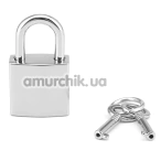 Набор из 2 замков с ключами Liebe Seele Classic Lock, серебряный - Фото №1