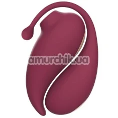 Набір Adrien Lastic Inspiration: Clitoral Suction Stimulator + Vibrating Egg, бордовий - Фото №1