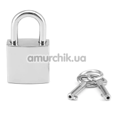 Набор из 2 замков с ключами Liebe Seele Classic Lock, серебряный - Фото №1