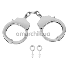 Наручники Roomfun Classic Handcuffs, срібні - Фото №1