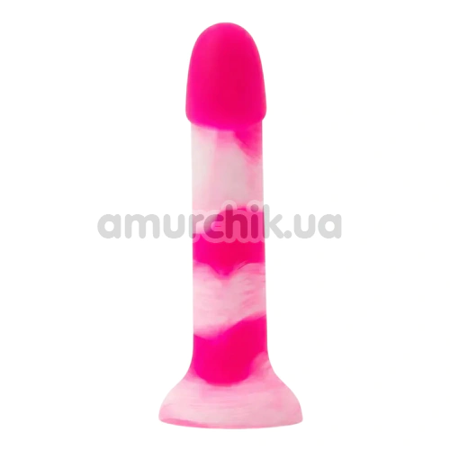 Фаллоимитатор Alume Gradient Silicone Dildo, розовый