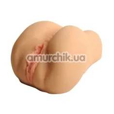 Искусственная вагина и анус с вибрацией Alexis Winston Vibrating Pet Pussy & Ass - Фото №1