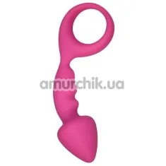 Анальная пробка Adrien Lastic Amuse-G Budy, розовая - Фото №1