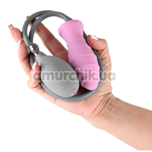 Анальний розширювач Inya Inflataplay, рожевий