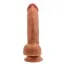 Фалоімітатор Dual-Layered Silicone Nature Cock LV4004, тілесний - Фото №3