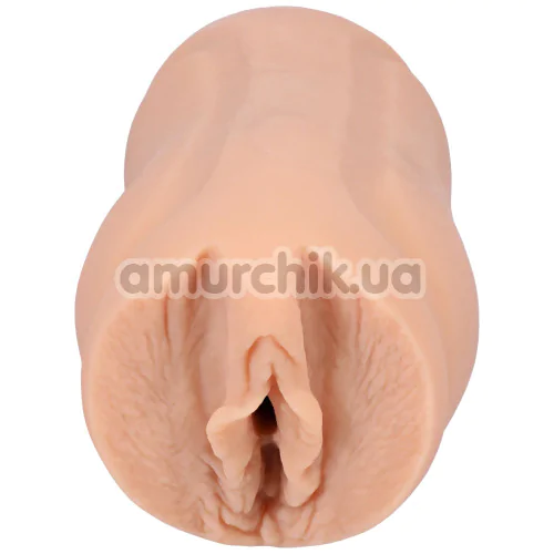 Искусственная вагина Signature Strokers Chantal Danielle Pocket Pussy, телесная
